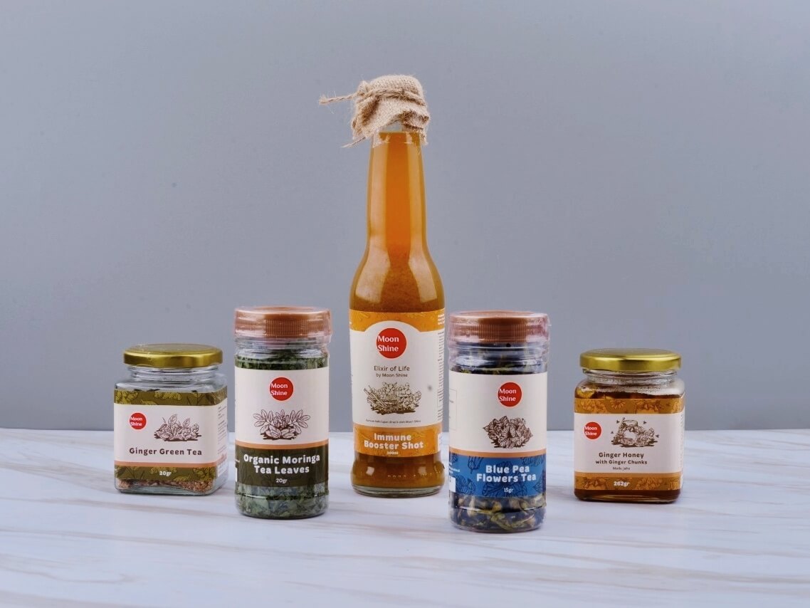 Varian terbaru dari MoonShine Tisane dan Elixir of Life untuk menjaga daya tahan tubuh 